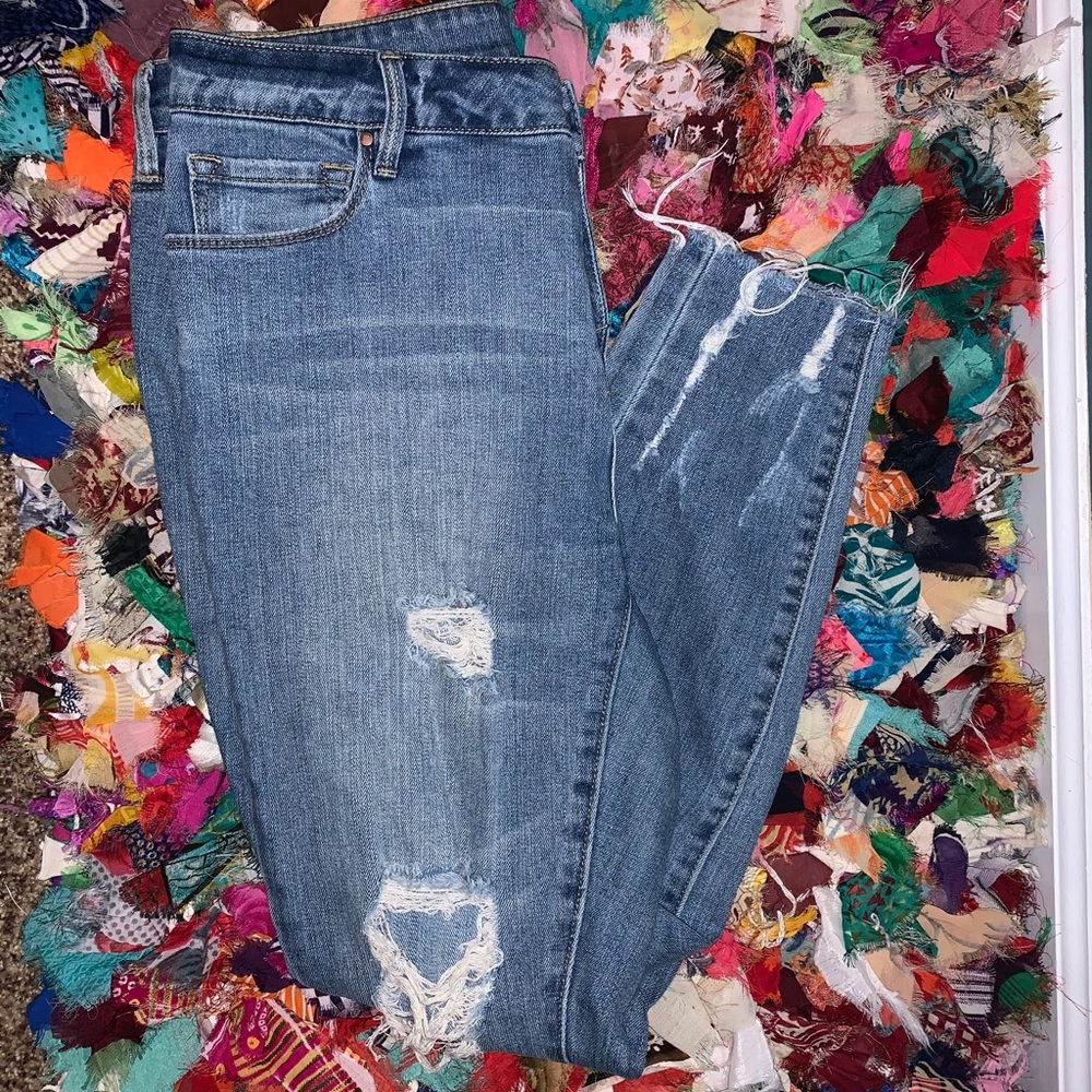 Distressed Jeans